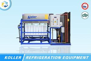 Máquina fabricadora de hielo en bloques con evaporación directa DK15