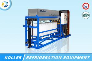 Máquina fabricadora de hielo en bloques con evaporación directa DK20
